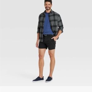 Goodfellow & Co Men's Black Flat Front Shorts